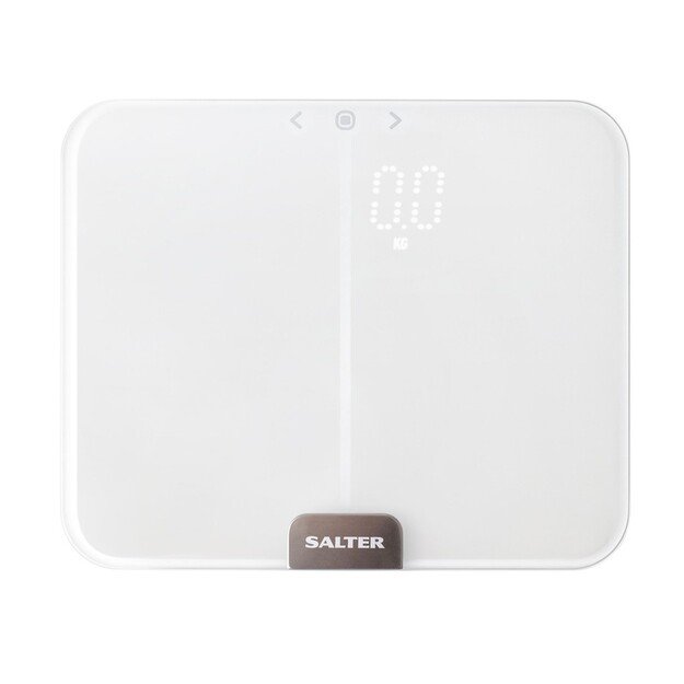 Salter 9164 WH3RJLEU16 Ghost Compact Analyser Scale, White