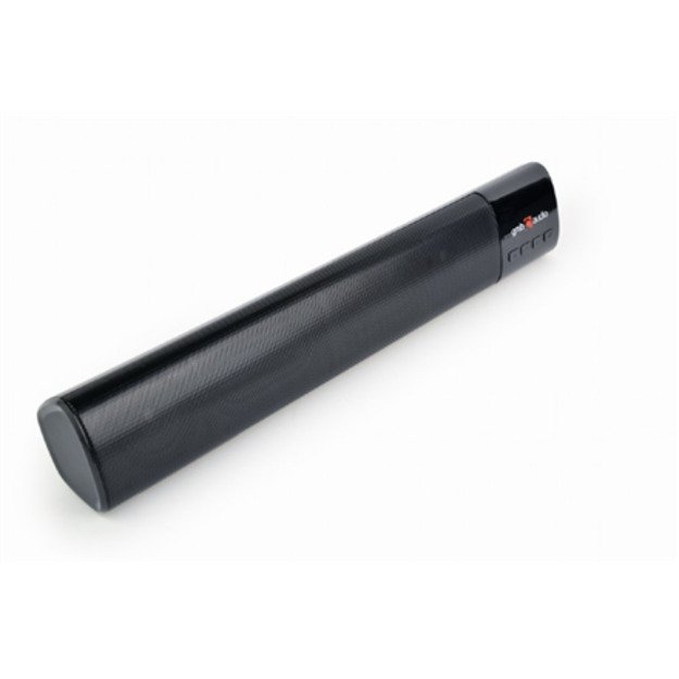 Gembird | Bluetooth soundbar | SPK-BT-BAR400-01 | 2 x 5 W | Bluetooth | Black | Portable | Wireless connection