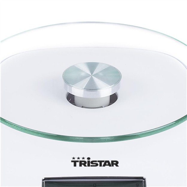 Tristar | Kitchen scales | KW-2445 | Maximum weight (capacity) 5 kg | Graduation 1 g | Display type LCD | White