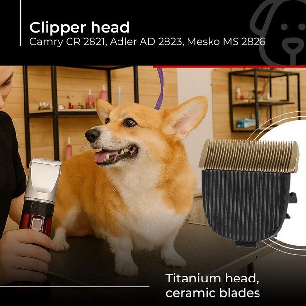 Plaukų kirpimo mašinėlės galvutė CR-2821.1 1