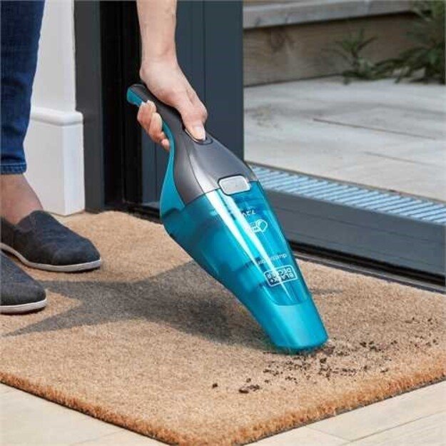 BLACK & DECKER | Vacuum Cleaner | WDC215WA-QW | Cordless operating | Handstick | 7.2 V | Operating time (max) 10 min | Blue