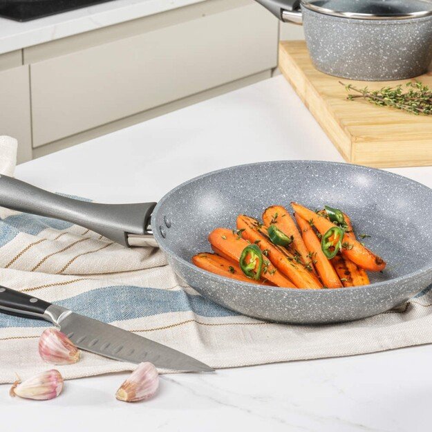 Salter BW02763G1EU7 Marblestone 24cm Frying Pan 5