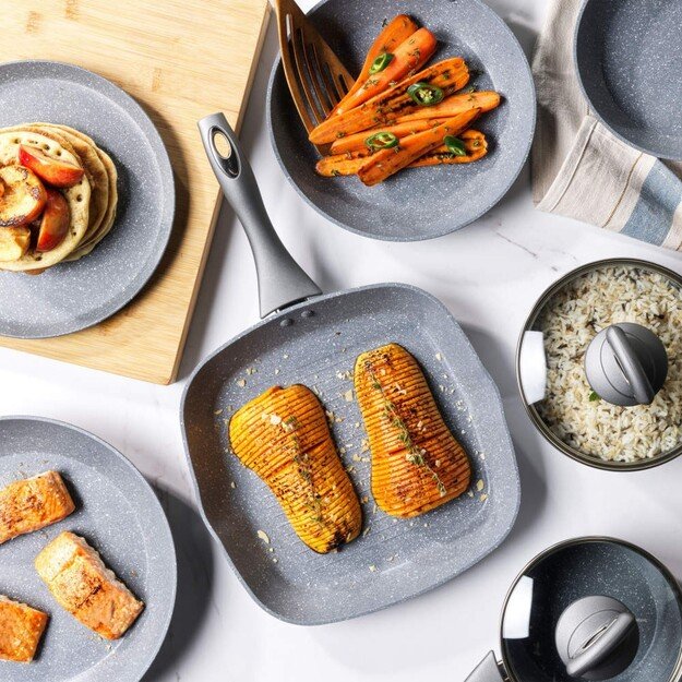 Salter BW02763G1EU7 Marblestone 24cm Frying Pan 3