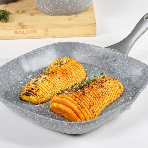Salter BW02773G1EU7 Marblestone 28cm Griddle Pan 6