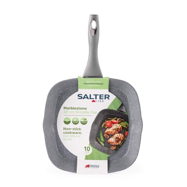 Salter BW02773G1EU7 Marblestone 28cm Griddle Pan 1