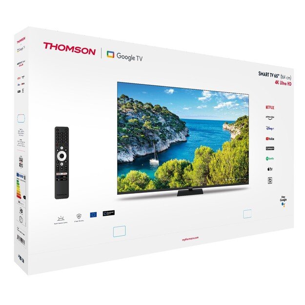 Thomson 65UG5C14 TV 165.1 cm (65 ) 4K Ultra HD Smart TV Wi-Fi Black