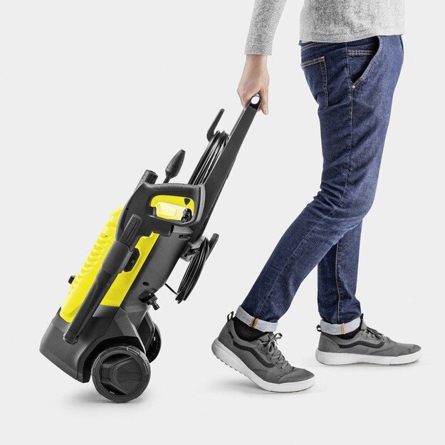 K&auml;rcher K 4 WCM pressure washer Upright Electric 420 l/h 1800 W Black, Yellow