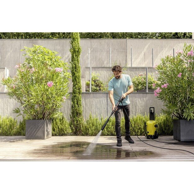 K&auml;rcher K 4 WCM pressure washer Upright Electric 420 l/h 1800 W Black, Yellow