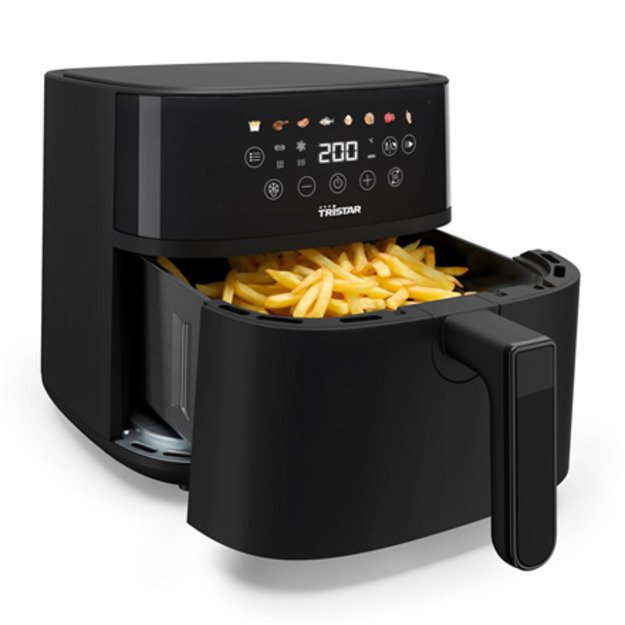 Tristar Digital Airfryer | FR-9060 | Power 1700 W | Capacity 6 L | Black | Hot air technology