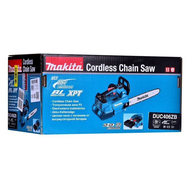 Grand. pjūklas 2x18V 40cm bez aku i ładow DUC406ZB MAKITA