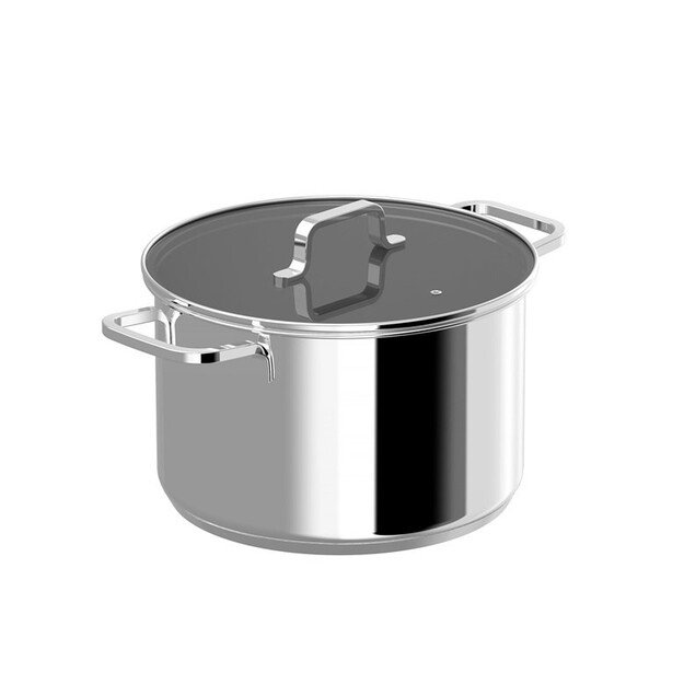 STOCKPOT HELIXWITH LID 24X15CM 6.6L
