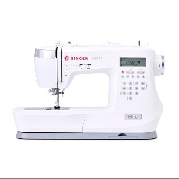 SINGER Elite sewing machine CE677 Electric current White