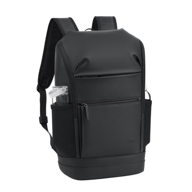 Rivacase Eden backpack City backpack Black Polyester, PU leather