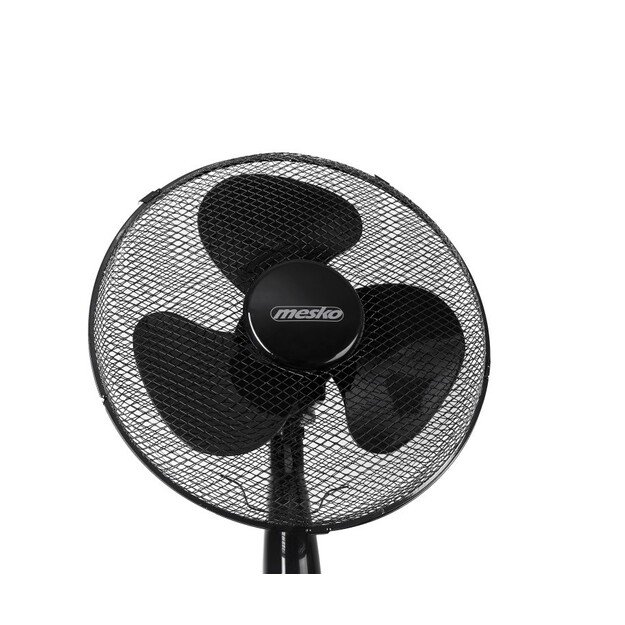 Mesko | Fan | MS 7311 | Stand Fan | Black | Diameter 40 cm | Number of speeds 3 | Oscillation | 45 W