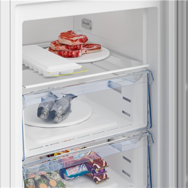 BEKO Freezer | B5RFNE274W | Energy efficiency class E | Upright | Free standing | Height 151.5 cm | Total net capacity 220 L | N