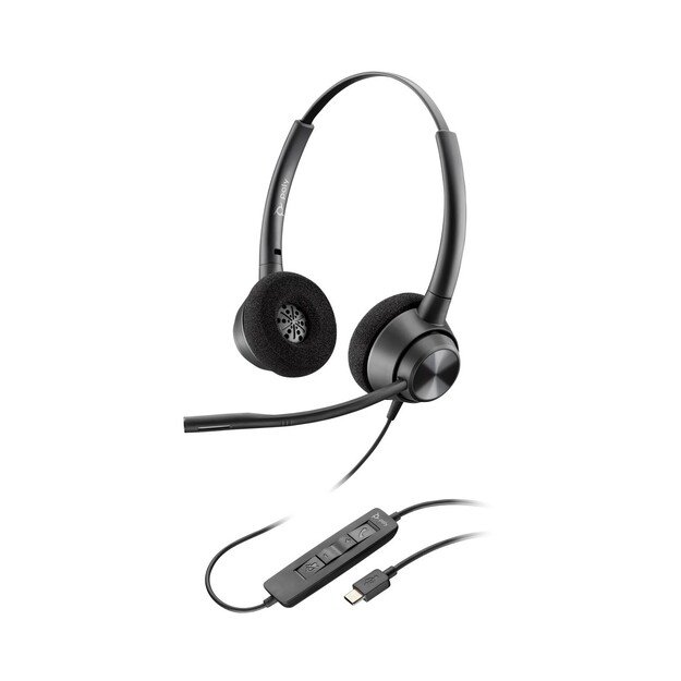 HP Poly EncorePro 320 Stereo USB-C Headset TAA