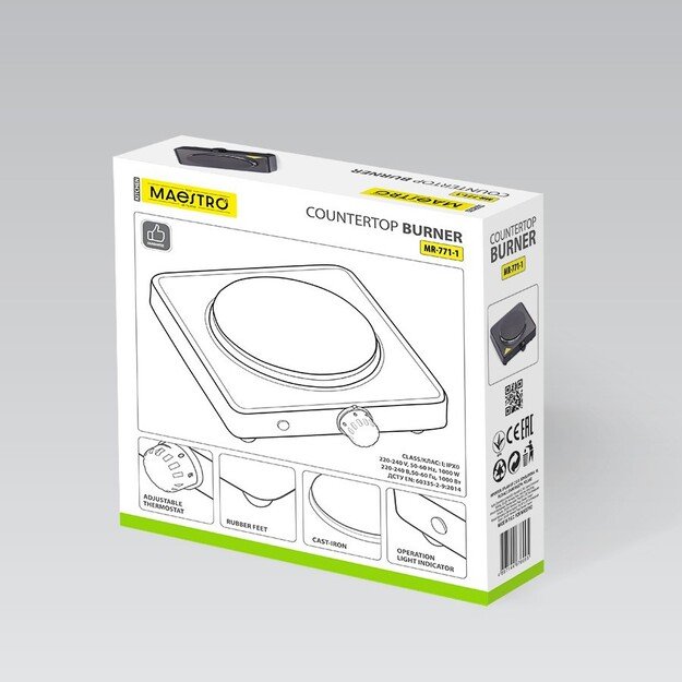 Kaitlentė 1 d. 1000W MR-771-1 MAESTRO