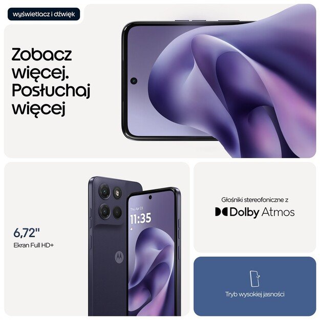 Motorola moto g17 17.1 cm (6.72 ) Dual SIM Android 15 USB Type-C 8 GB 128 GB 5200 mAh Purple