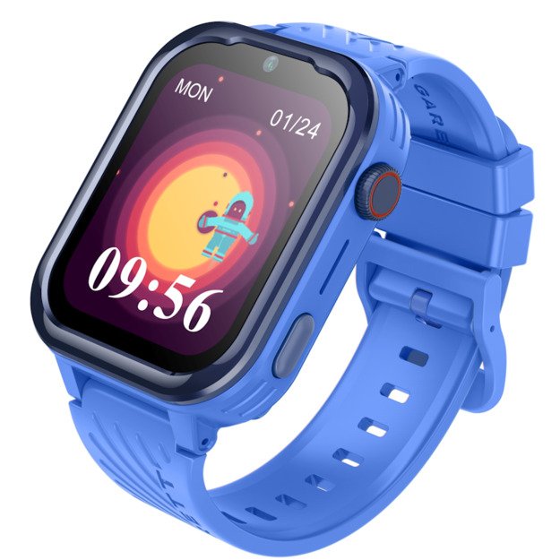 I&scaron;manusis laikrodis  vaikams su lietuvi&scaron;ku meniu Garett Kids Essa 4G Blue