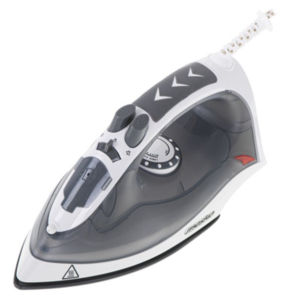Mesko | MS 5037 | Steam Iron | 2800 W | Water tank capacity 170 ml | Continuous steam 35 g/min | Grey 5