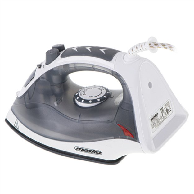 Mesko | MS 5037 | Steam Iron | 2800 W | Water tank capacity 170 ml | Continuous steam 35 g/min | Grey 4
