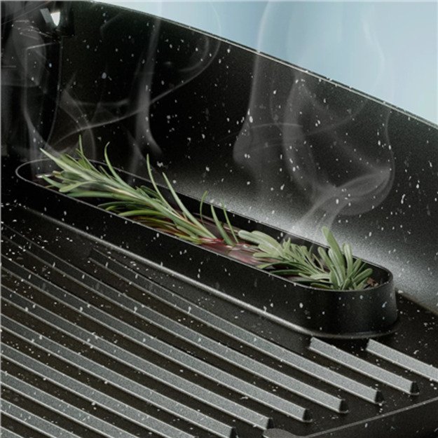 Philips Table Grill | HD6212/90 | 2400 W | Black/Stainless Steel 2
