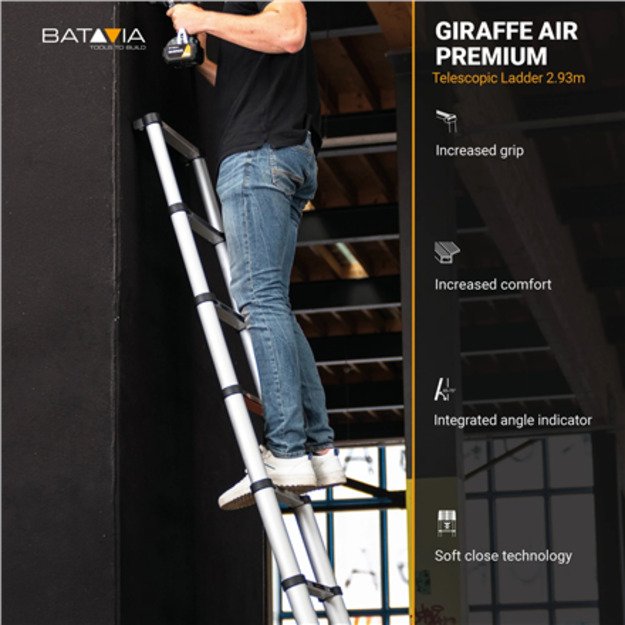 Batavia Giraffe AIR Telescopic ladder 2.93 m 1