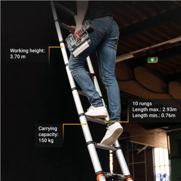 Batavia Giraffe AIR Telescopic ladder 2.93 m 6