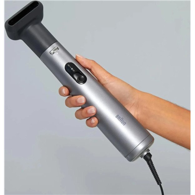 Braun AS 4.3 Hot air brush Black, Silver 1000 W 2.2 m