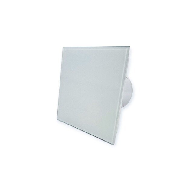 VLANO EOS 100 H WH (Baltu stiklu su laikmačiu ir drėgmės jutikliu) 100 mm 5