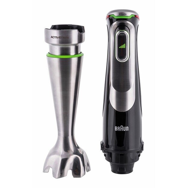 Braun | Hand Blender | MQ9135XI MultiQuick 9 | Hand Blender | 1200 W | Number of speeds 3 | Black/Stainless Steel 7