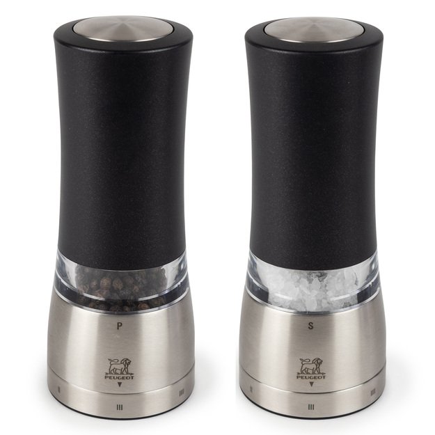 Salt and pepper mill set, 16 cm, uSelect Z, Daman
