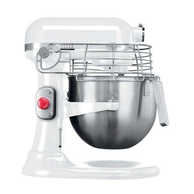 Mixer, 6.9 l, white, Kitchen Aid Professional