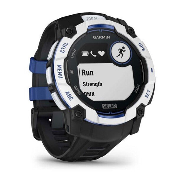Garmin Instinct 2.79 cm (1.1 ) MIP 50 mm Digital 176 x 176 pixels Touchscreen Black, White GPS (satellite)