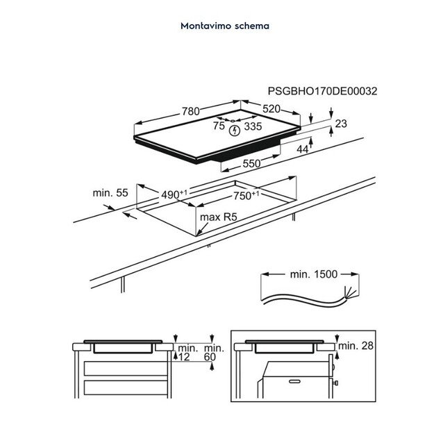 ELECTROLUX EIV835
