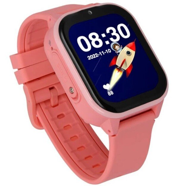 I&scaron;manusis laikrodis su lietuvi&scaron;ku meniu Garett Kids Sun Ultra 4G Pink