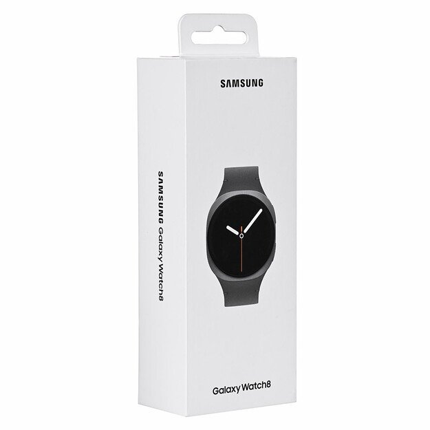 Samsung Galaxy Watch 8 3.3 cm (1.3 ) AMOLED 40 mm Digital 438 x 438 pixels Touchscreen 4G Graphite Wi-Fi GPS (satellite)