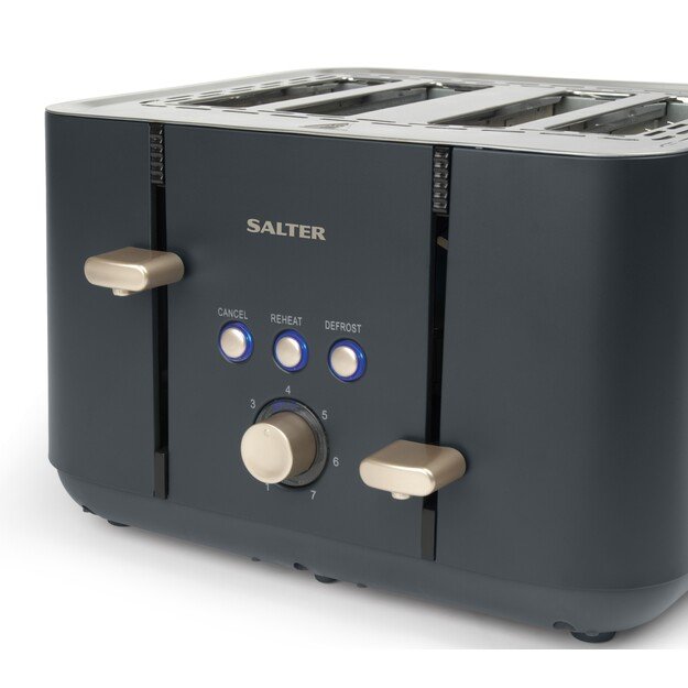 Salter EK5565BGRYFVDE Marino 4-Slice Toaster