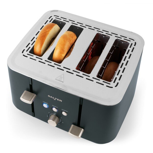 Salter EK5565BGRYFVDE Marino 4-Slice Toaster