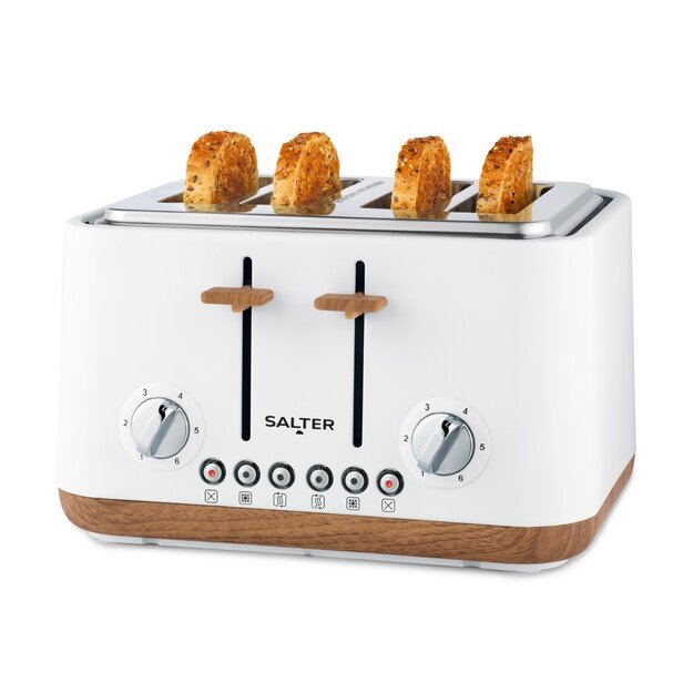 Salter EK5823WHTVDE Toronto  4-Slice Toaster