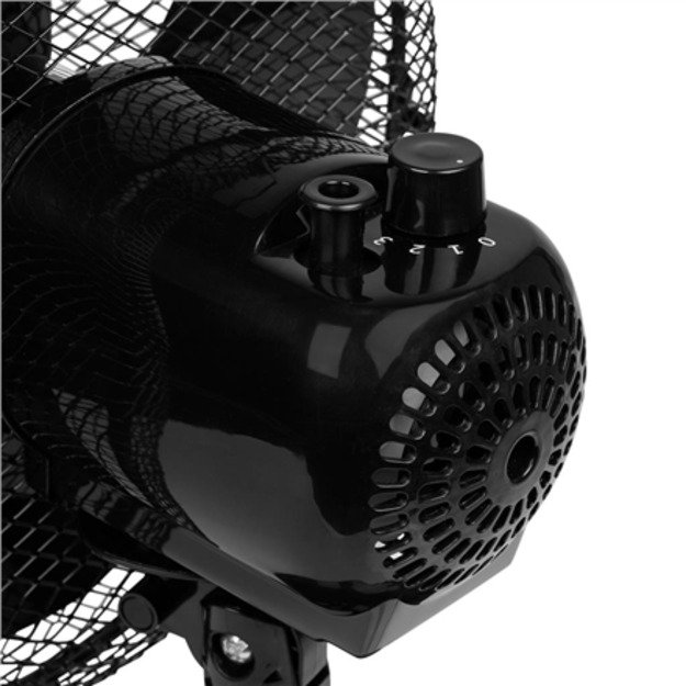 Tristar | Desk fan | VE-5725 | Desk fan | Black | Diameter 30 cm | Number of speeds 3 | Oscillation | 40 W