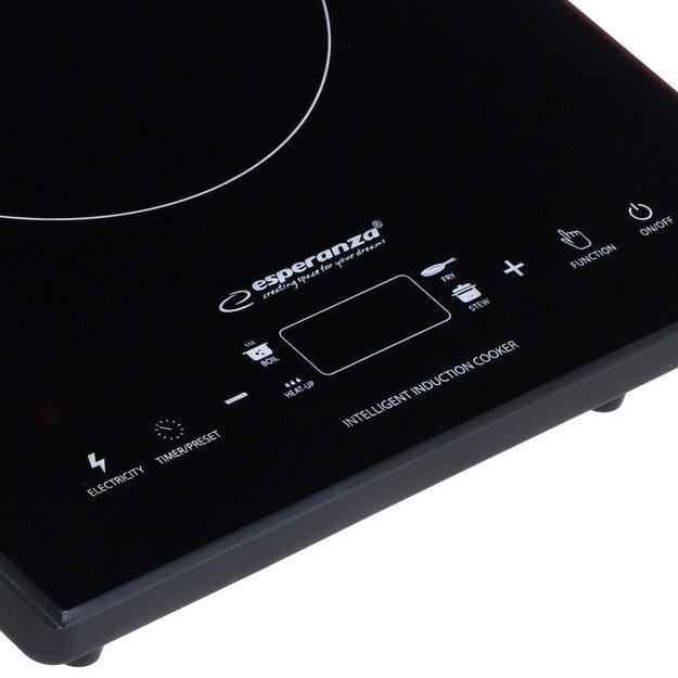Esperanza EKH009 Black Countertop Zone induction hob 1 zone(s)
