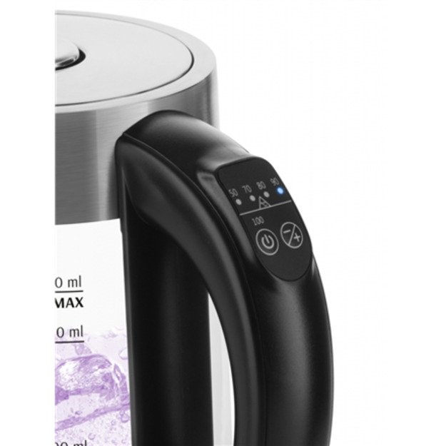 ETA Kettle | ETA515490000 CRYSTELA DIGI II | Electric | 2200 W | 1.7 L | Glass | 360&deg; rotational base | Glass
