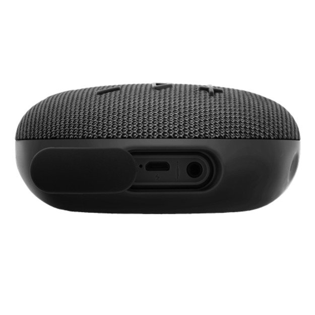 STREETZ vandeniui atsparus &bdquo;Bluetooth&ldquo; garsiakalbis, 5 W, AUX, įmontuotas mikrofonas, juodas / CM763