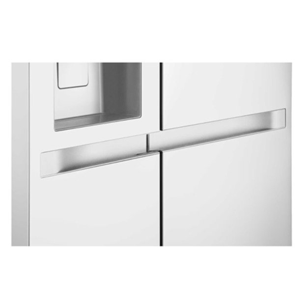 LG Refrigerator | GSLC40SWPE | Energy efficiency class E | Free standing | Side by side | Height 179 cm | Fridge net capacity 41