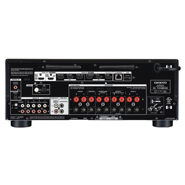 ONKYO TX-NR6100 210 W 7.2 channels Surround 3D Black