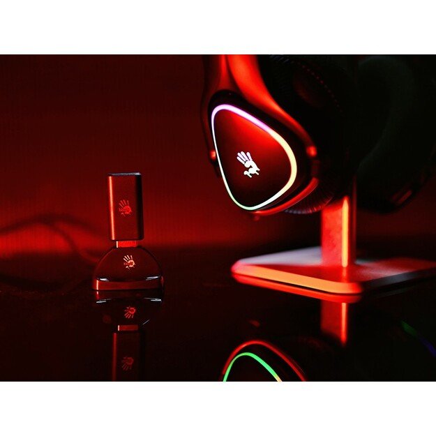 A4Tech 47751 Bloody MR710 RGB Gaming Wireless Headset, Black