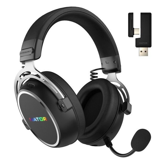Hator HYPERGANG 3 Wireless Wireless Gaming Headphones Black