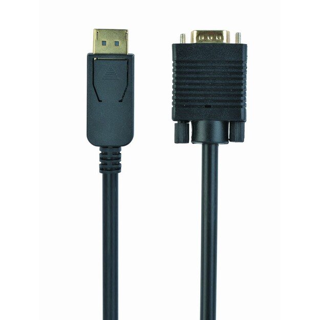 Cable GEMBIRD CCP-DPM-VGAM-6 (D-Sub (VGA) M - DisplayPort M, 1,8m, black color)