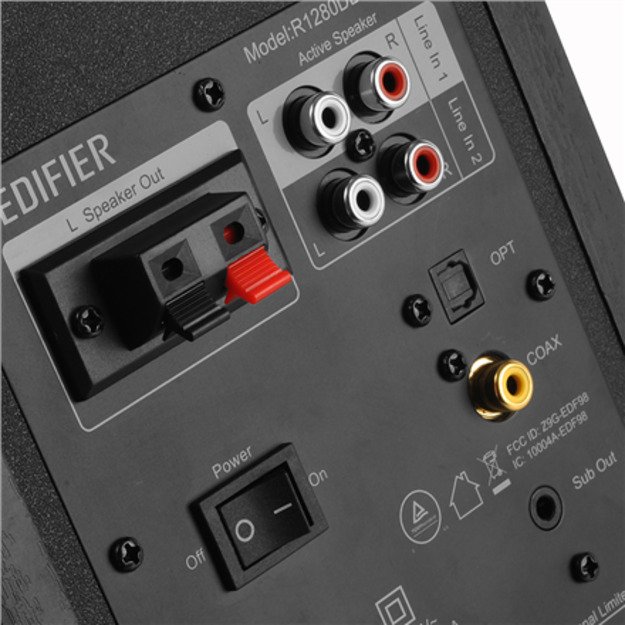 Edifier | Powered Bluetooth Bookshelf Speakers | R1280DBS | Bluetooth | Wireless connection